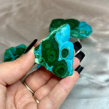 Load image into Gallery viewer, Malachite and Chrysocolla Freeforms
