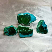 Load image into Gallery viewer, Malachite and Chrysocolla Freeforms
