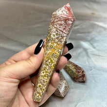 Load image into Gallery viewer, Leopard Skin Jasper Wand
