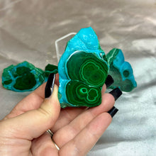 Load image into Gallery viewer, Malachite and Chrysocolla Freeforms
