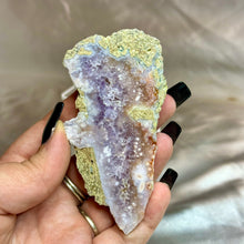 Load image into Gallery viewer, Flower Agate x Pink Amethyst slab
