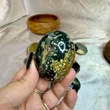 Load image into Gallery viewer, Orbicular Ocean Jasper Palmstone
