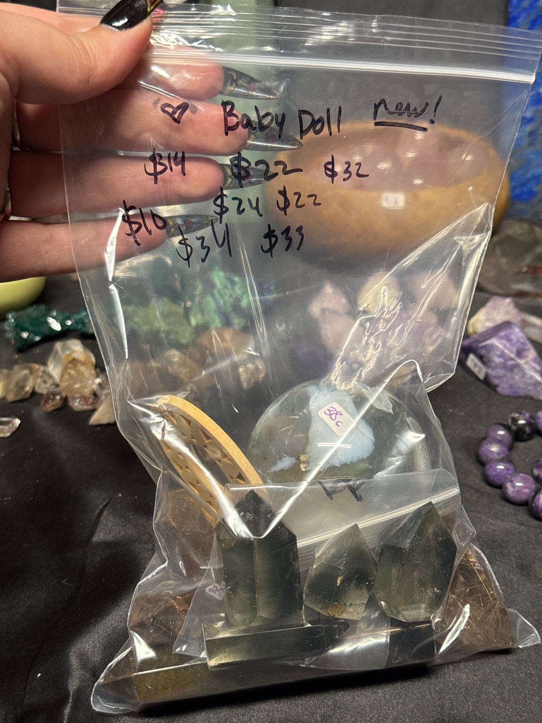 Live sale claims for Baby Doll🩷