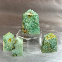 Load image into Gallery viewer, Brecciated Green Fluorite Tower
