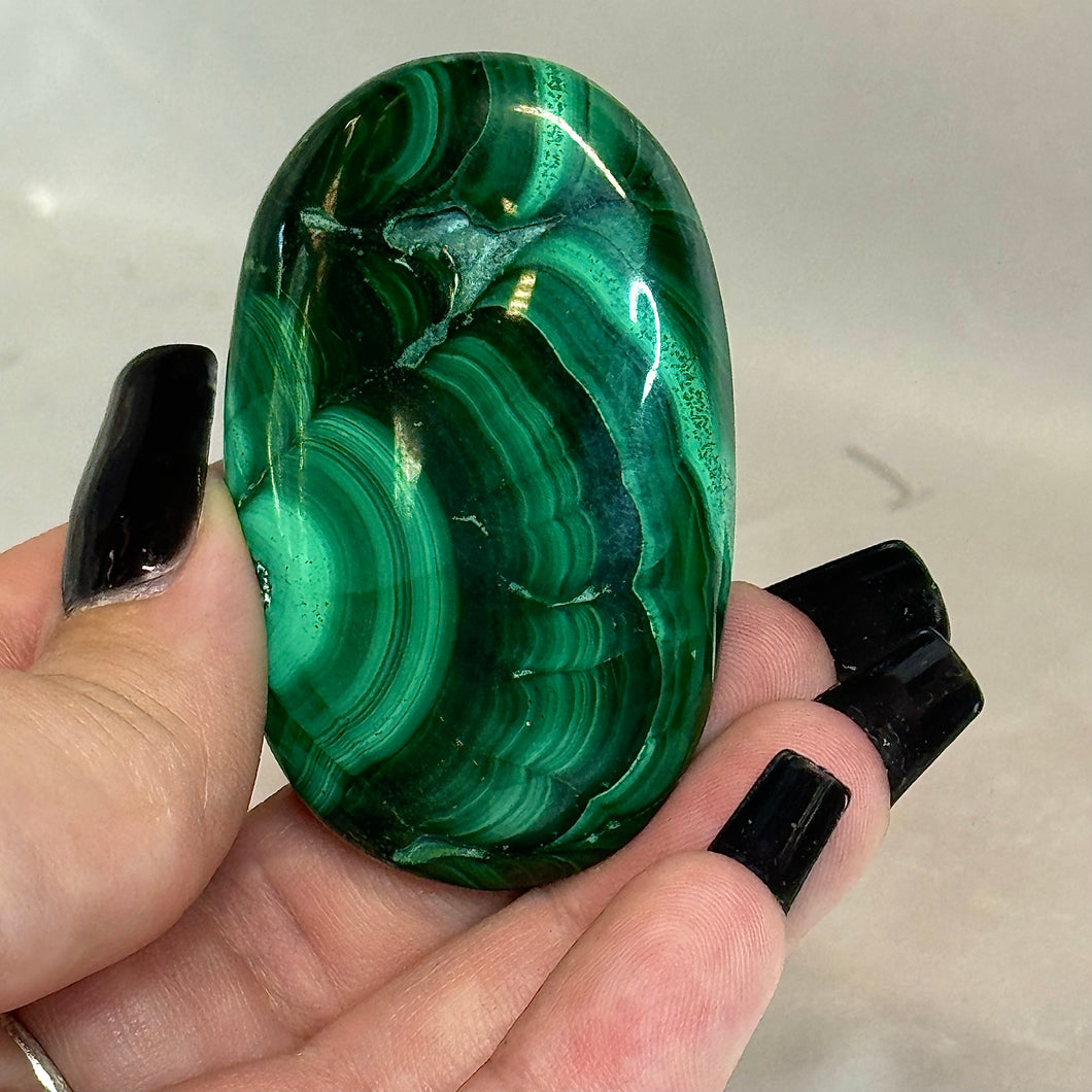 Malachite Palmstones