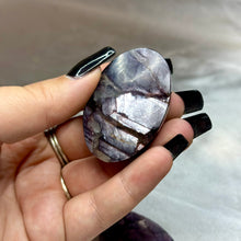 Load image into Gallery viewer, Gem Lepidolite Palmstone
